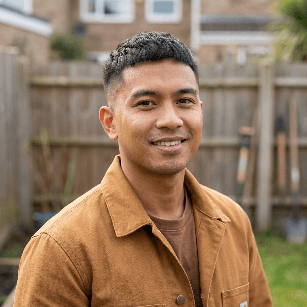 Marcus Lee, male contractor in his early 40s, East Asian, professional and straightforward demeanor